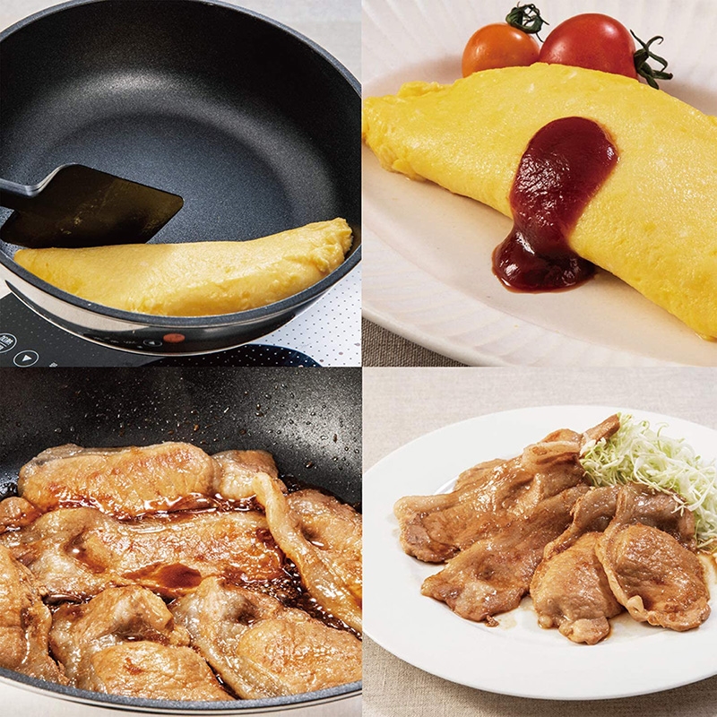Chảo chống dính cao cấp Nhật Bản Hokuriku 24cm thương hiệu HOKURIKU