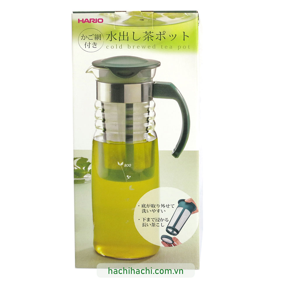 Bình pha trà cà phê Cold Brew Hario 1.2L (HCC-12DG) thương hiệu HARIO