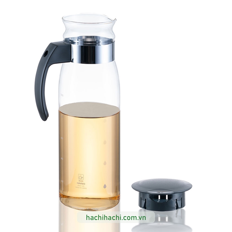 Bình thủy tinh Hario 1.4L (RPLN-14-CGR) thương hiệu HARIO