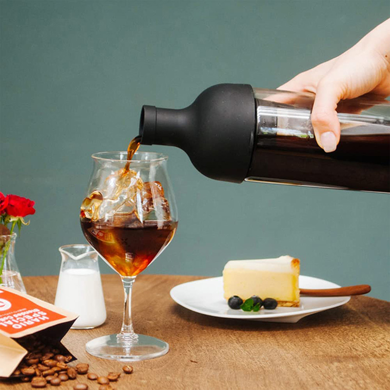 Bình pha cà phê Cold Brew, ủ lạnh cà phê Nhật Bản Hario 650ml FIC-70-B (Đen) thương hiệu HARIO
