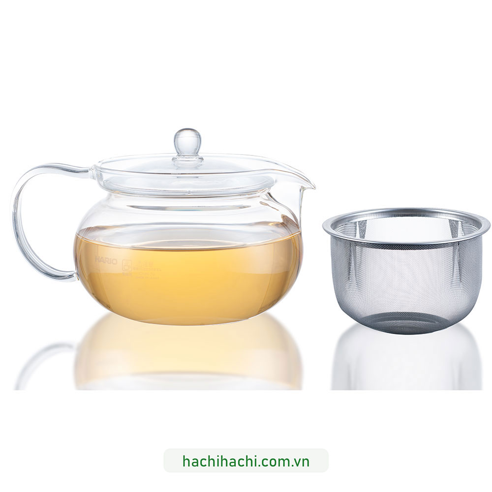 Bình pha trà kèm lưới lọc Hario Nhật Bản 450ml (CHJMN-45T) thương hiệu HARIO