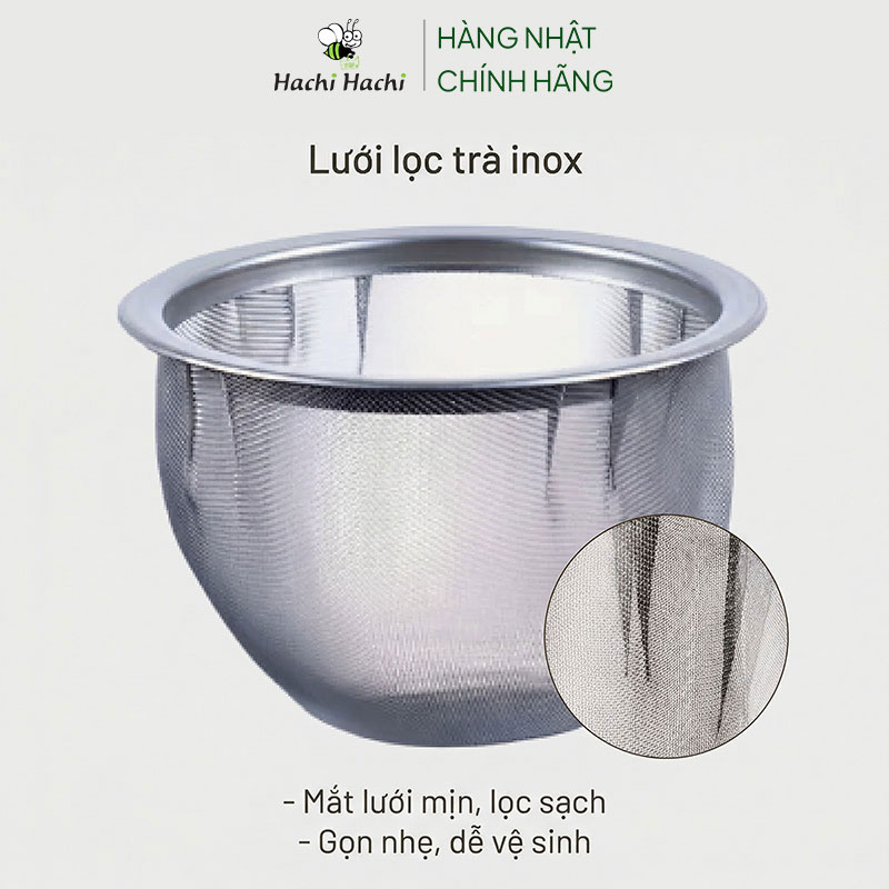 Bình pha trà kèm lưới lọc Hario Nhật Bản 450ml (CHJMN-45T) thương hiệu HARIO