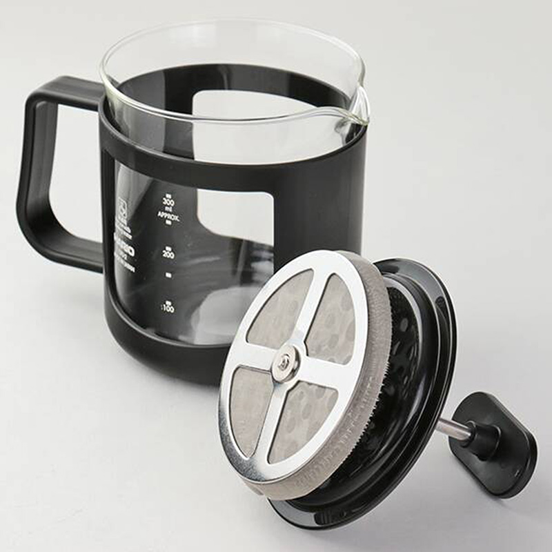 Bình ép trà cà phê kiểu Pháp Hario Nhật Bản 300ml (CPU-2-B) thương hiệu HARIO