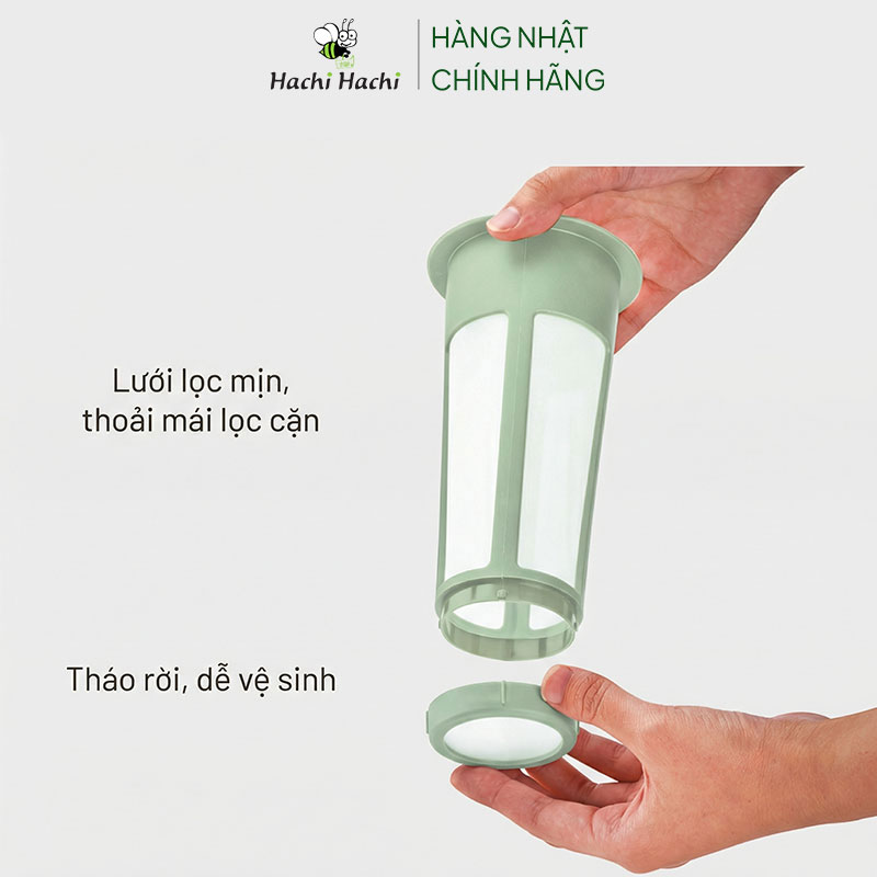 Bình pha trà cà phê Cold Brew, ủ lạnh cà phê, trà Nhật Bản Hario 1.2L HCC-12SG thương hiệu HARIO