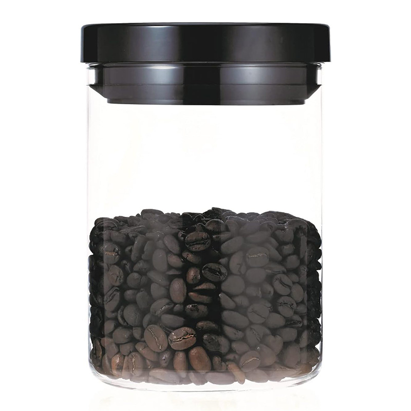 Hộp thủy tinh chịu nhiệt Hario đựng cà phê 800ml MCNR-200-B thương hiệu HARIO
