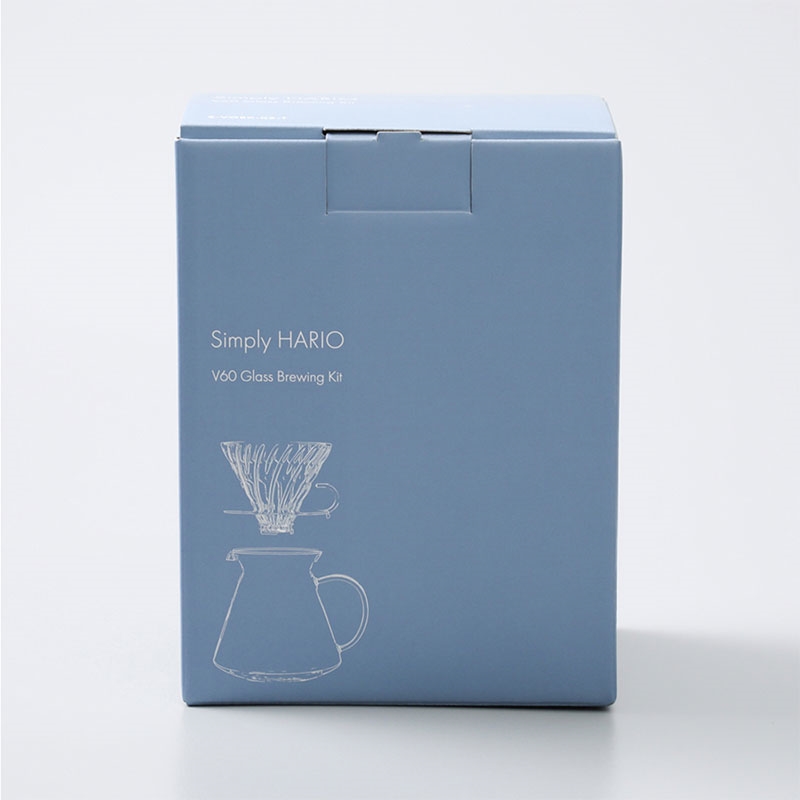 Bình pha cà phê Hario Dripper 600ml S-VGBK-02-T (Kèm phễu, giấy lọc, muỗng) thương hiệu HARIO