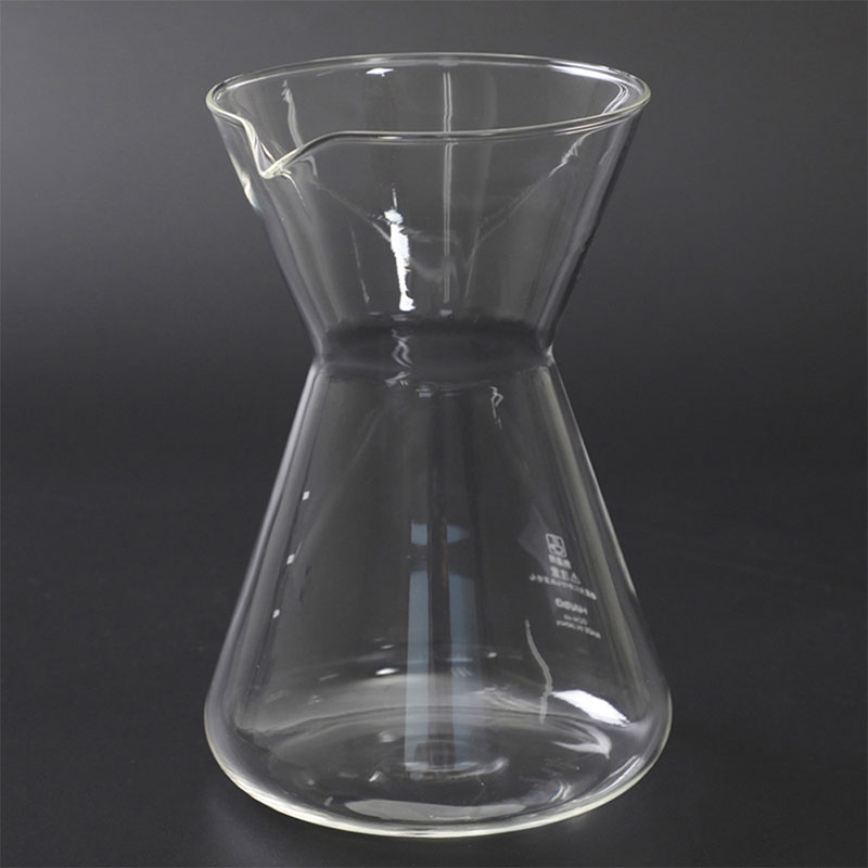 Bình pha cà phê Hario Dripper 400ml S-GCM-40-W (Kèm phễu inox) thương hiệu HARIO