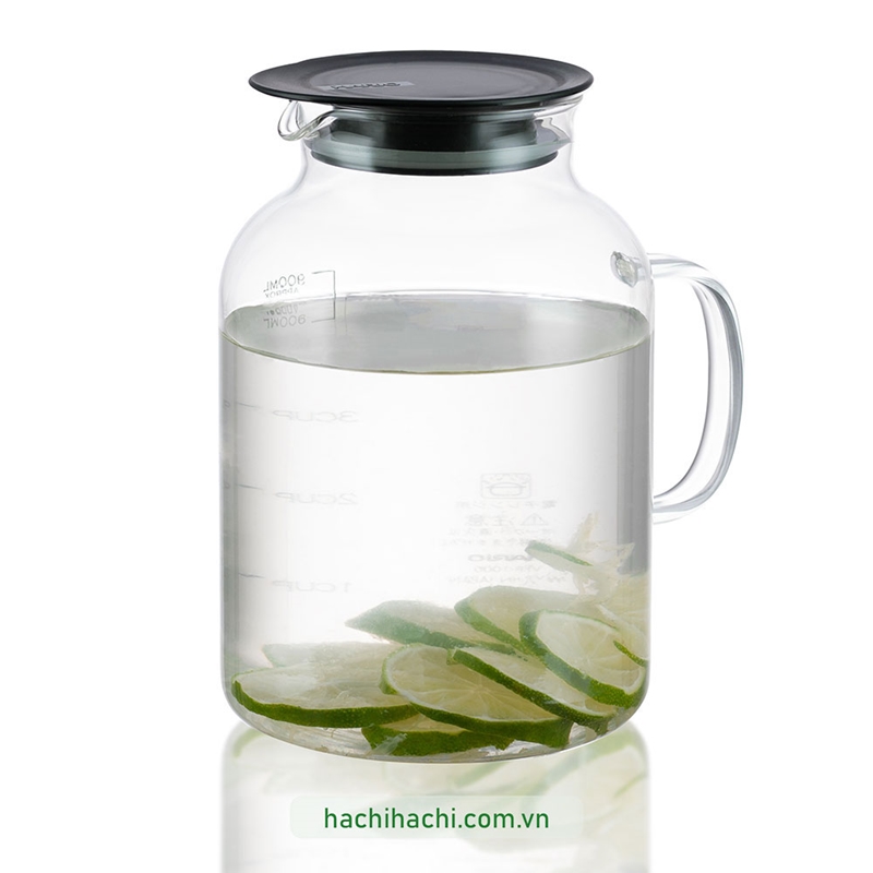 Bình thủy tinh Hario 1L (VFP-1000-B) thương hiệu HARIO