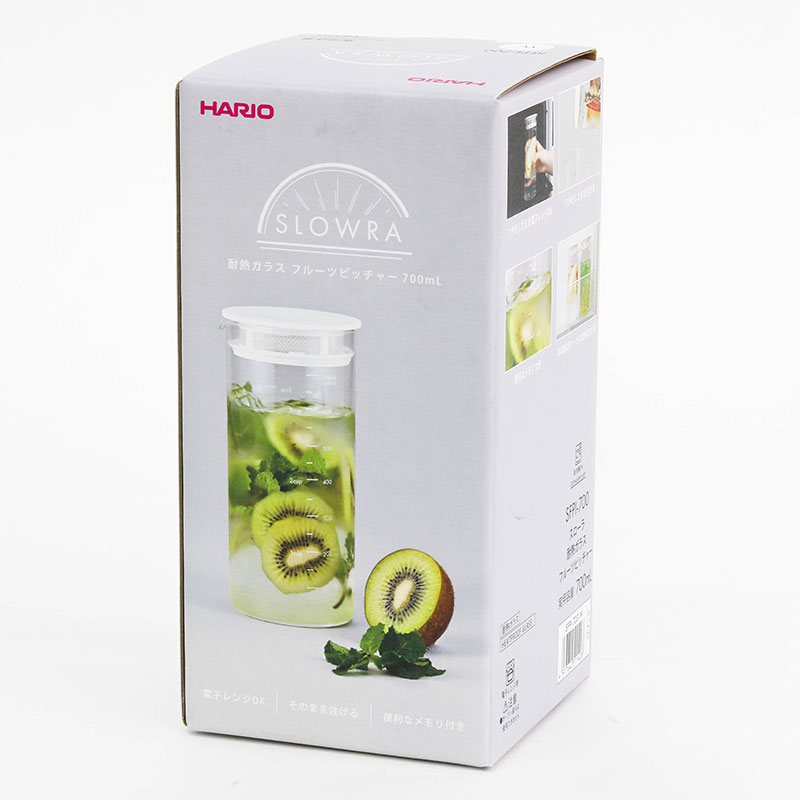 Bình thủy tinh Nhật Bản Hario 700ml SFPI-700-W thương hiệu HARIO
