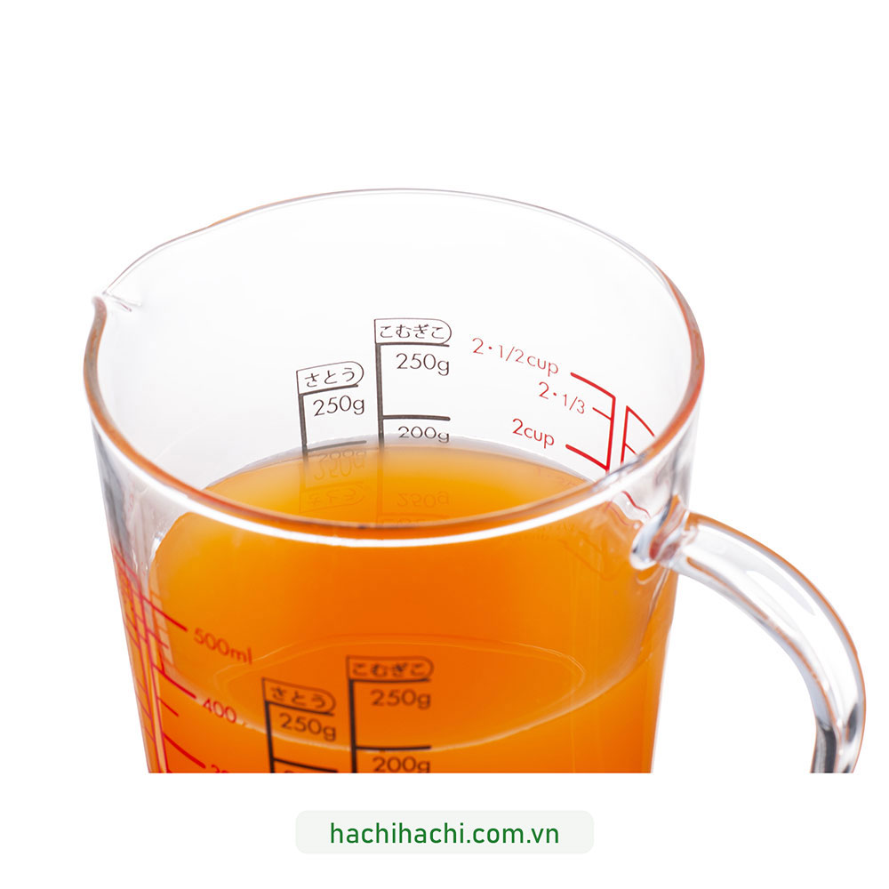 Ca đo lường thủy tinh Hario 500ml (CMJW-500) thương hiệu HARIO