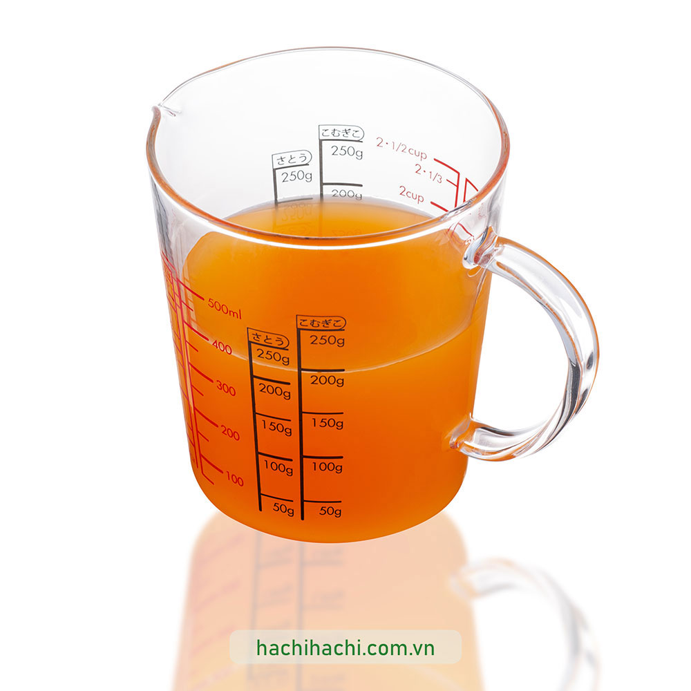 Ca đo lường thủy tinh Hario 500ml (CMJW-500) thương hiệu HARIO