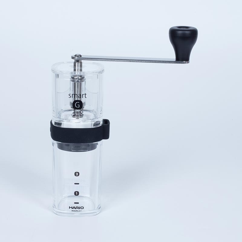 Cối xay cà phê cầm tay, máy xay cà phê bằng tay Hario Smart MSGN-2-T thương hiệu HARIO
