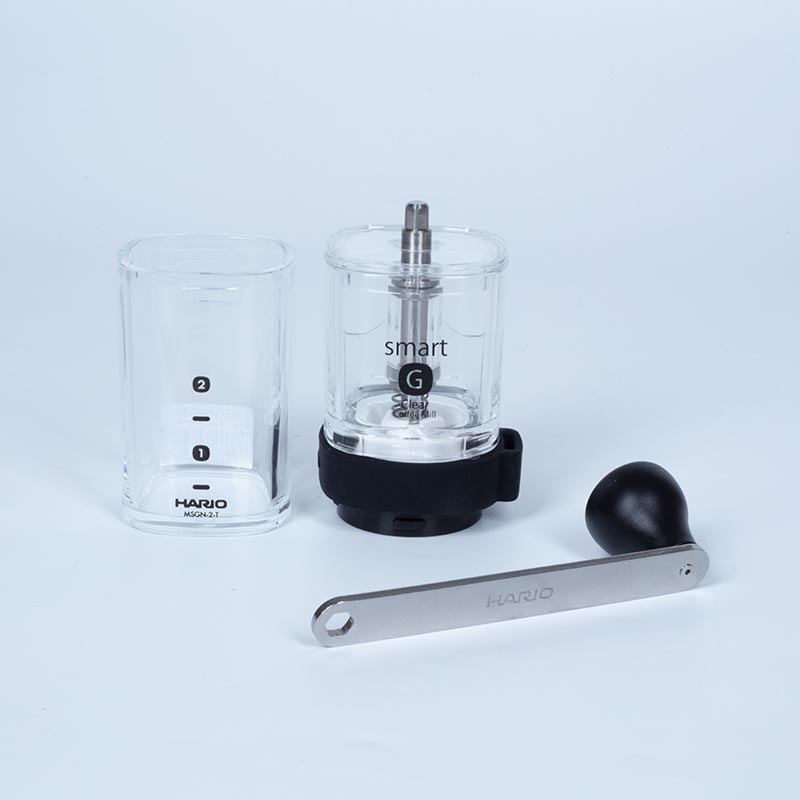 Cối xay cà phê cầm tay, máy xay cà phê bằng tay Hario Smart MSGN-2-T thương hiệu HARIO