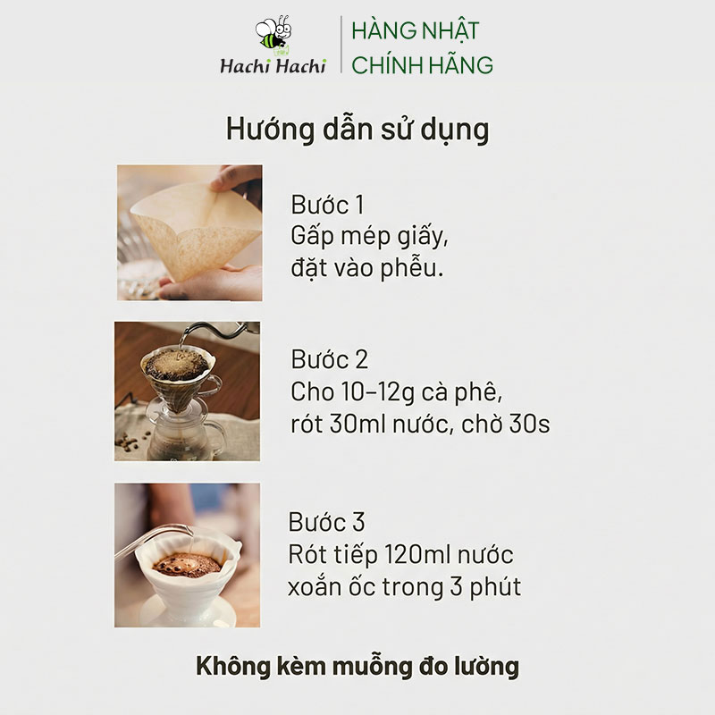 Phễu pha cà phê Hario Nhật Bản VDR-02-T (Trong suốt) thương hiệu HARIO