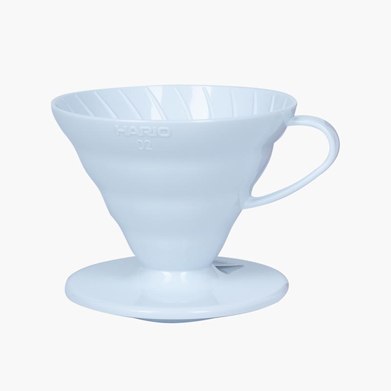 Phễu pha cà phê Hario Nhật Bản VDR-02-W (Trắng) 1-4 cups thương hiệu HARIO