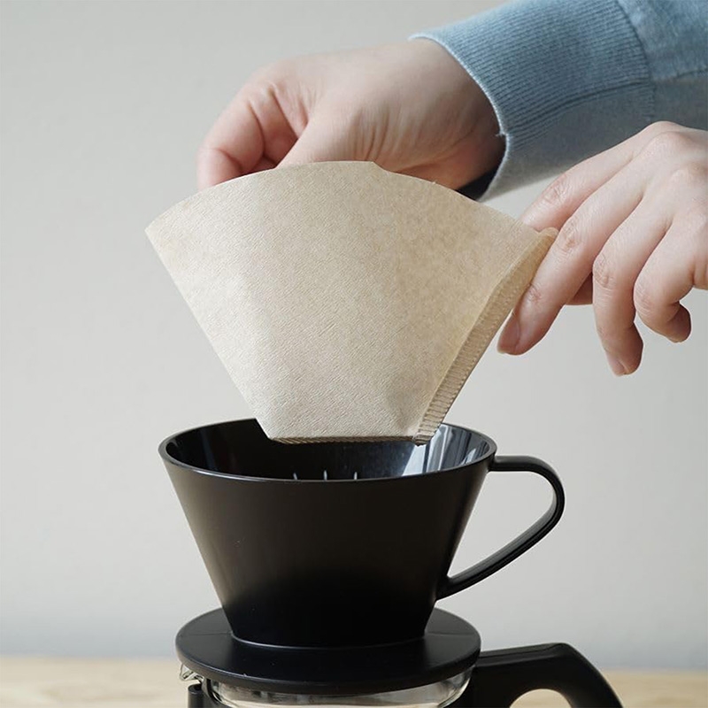 Giấy lọc cà phê Hario Pegasus 100 cái PEF-02-100M 2-4 cups, màu tự nhiên thương hiệu HARIO