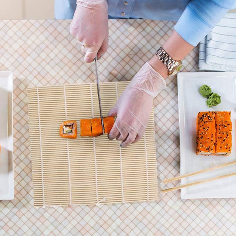 Mành tre cuốn Sushi 24x21cm thương hiệu HAYASHI IMANITY