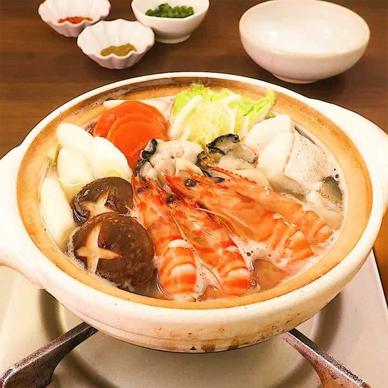 Nước súp lẩu hải sản Masuzen 800g thương hiệu 