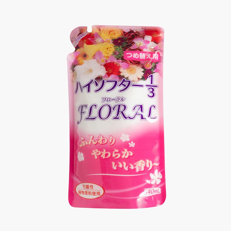 Nước xả vải đậm đặc chống nhăn và xù lông Marufuku High Softer hương hoa 540ml