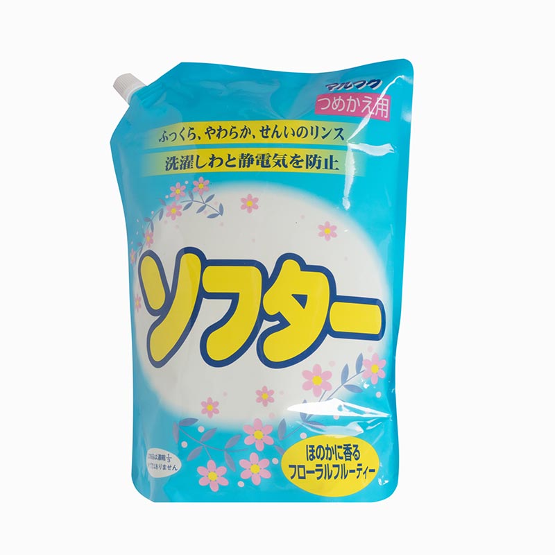 Nước xả vải chống nhăn và xù lông Marufuku Softer hương hoa quả dịu nhẹ 2L