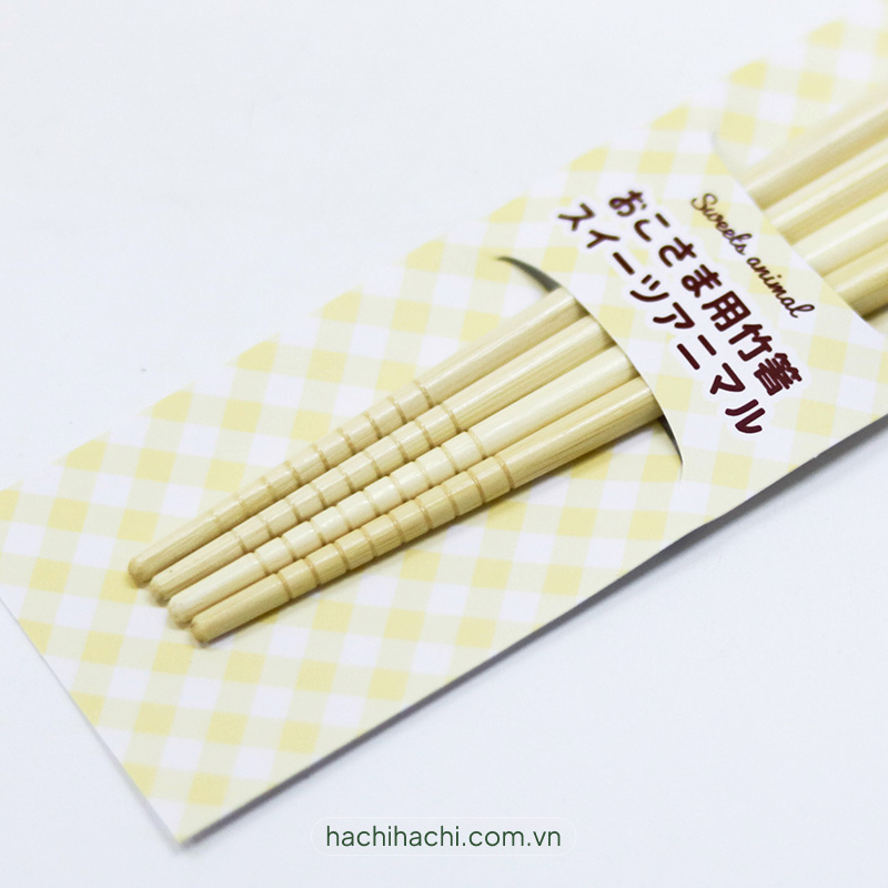 Đũa tre chống trượt cho bé 16.5cm (2 đôi) thương hiệu MARUKI