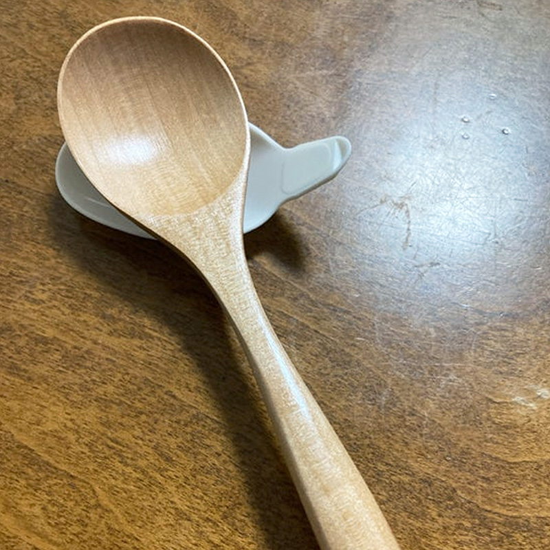 Muỗng thìa gỗ Maruki 17cm thương hiệu MARUKI