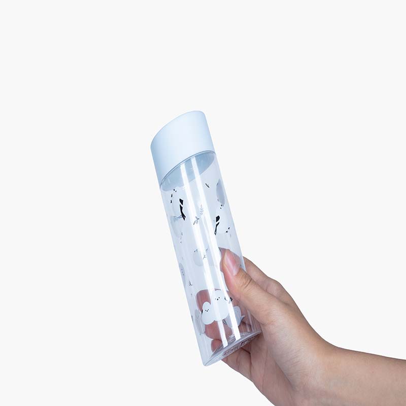 Bình nước nhựa Maruki 300ml hình chim Shimaenaga thương hiệu MARUKI