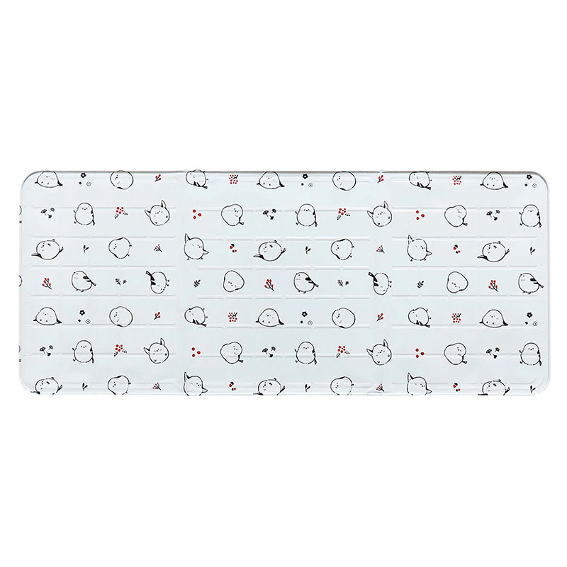 Tấm chắn dầu mỡ, chống văng bẩn tường bếp Maruki 76x32cm hình chim Shimaenaga thương hiệu MARUKI