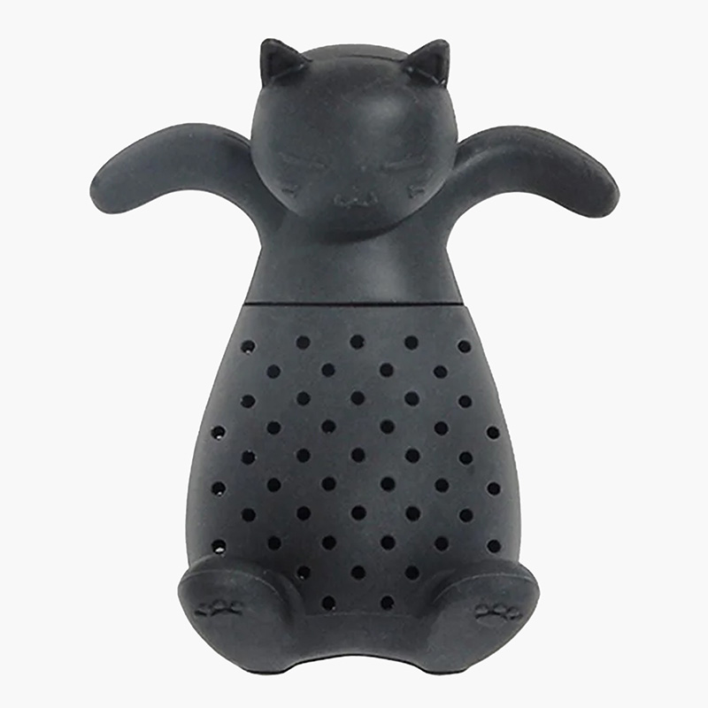 Dụng cụ lọc trà bằng silicone hình mèo Maruki (Nhiều mẫu)-Giao mẫu ngẫu nhiên thương hiệu MARUKI