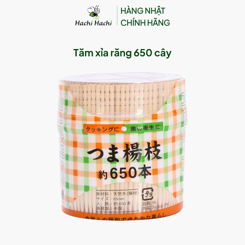 Tăm xỉa răng 650 cây  thương hiệu MARUKI