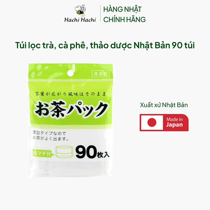 Túi lọc trà, cà phê, thảo dược  Nhật Bản 90 túi thương hiệu MARUKI