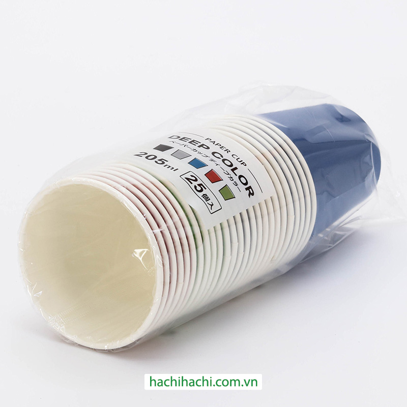 Ca, cốc, ly giấy Maruki 205ml 25 cái thương hiệu MARUKI