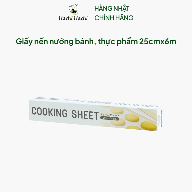 Giấy nến nướng bánh, thực phẩm 25cmx6m  thương hiệu MARUKI