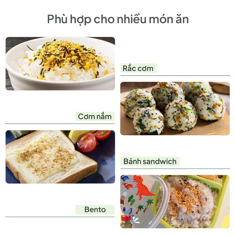 Gia vị rắc cơm cá hồi Marumiya 100g  thương hiệu MARUMIYA SHOKUHIN
