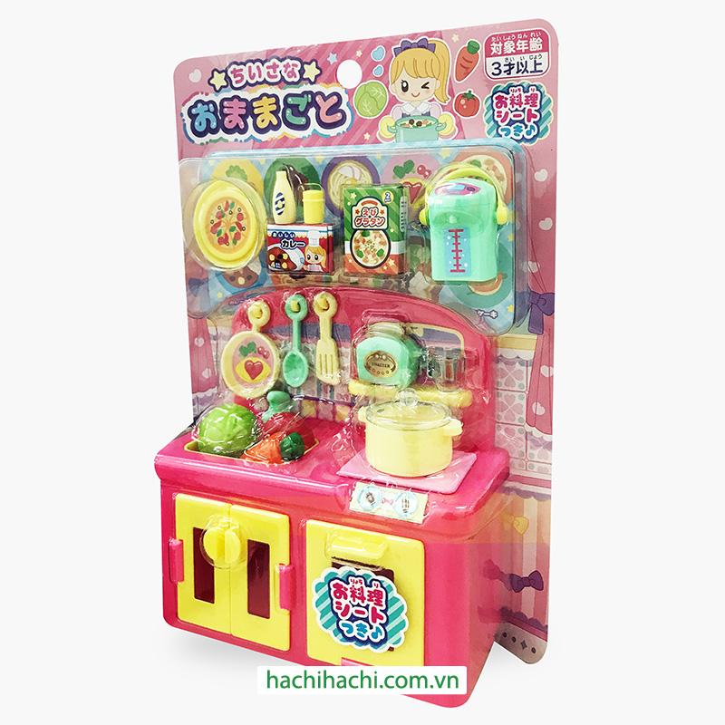 Đồ chơi bếp nấu ăn mini cho bé gái thương hiệu MURAOKA