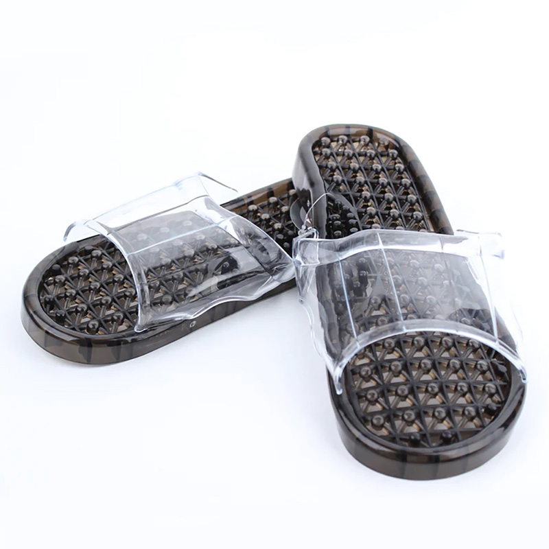 Dép gai massage chân 24.5cm (đen) thương hiệu MATSUNO INDUSTRY