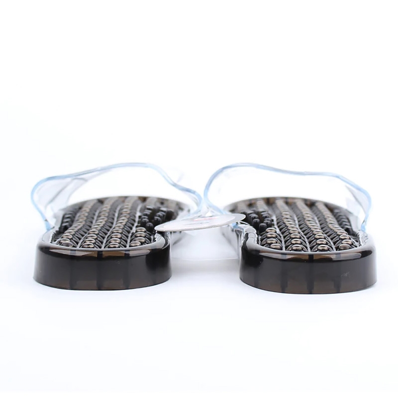Dép gai massage chân 24.5cm (đen) thương hiệu MATSUNO INDUSTRY