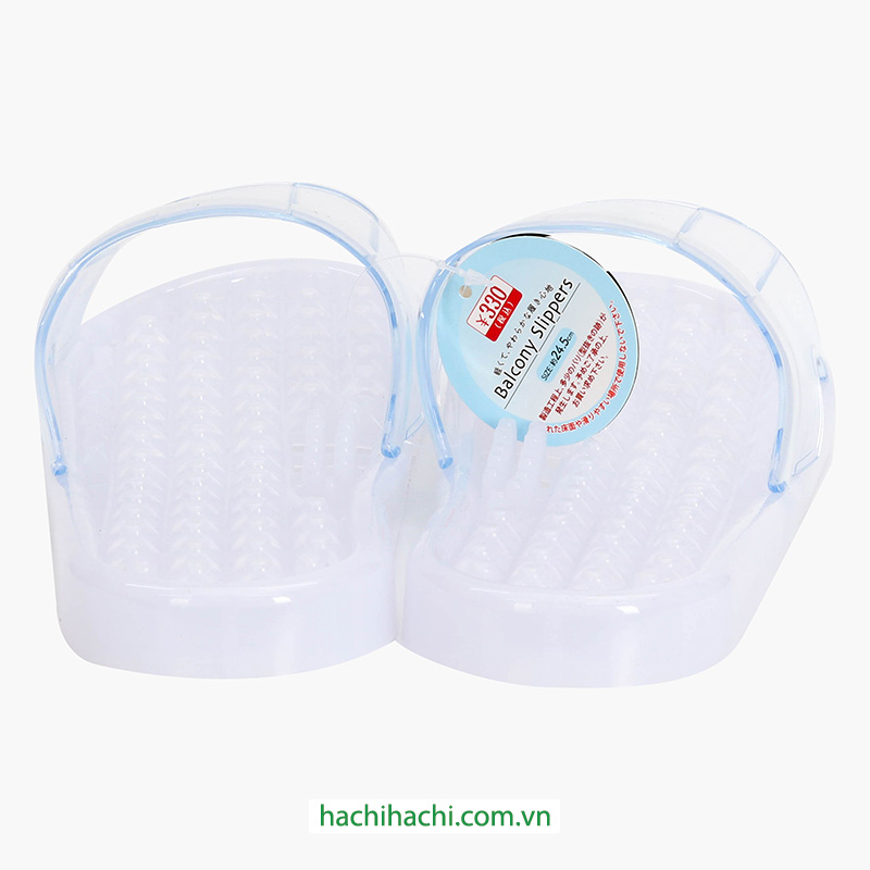Dép massage 24.5cm (Trắng)  thương hiệu MATSUNO INDUSTRY