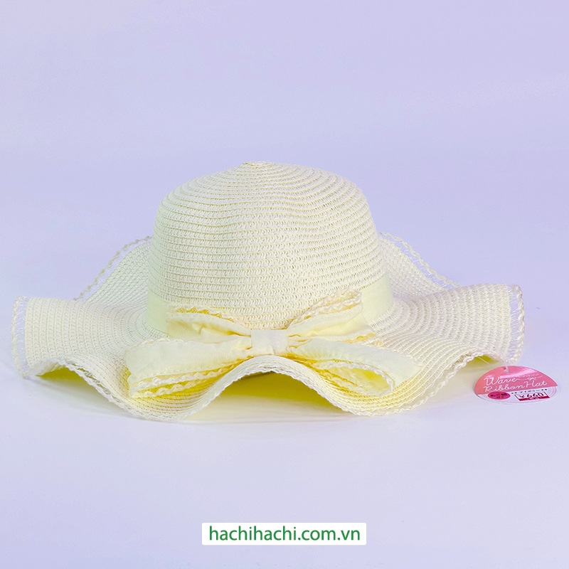 Nón rộng vành chống nắng, chu vi vòng đầu 56cm (Trắng kem) thương hiệu MATSUNO INDUSTRY