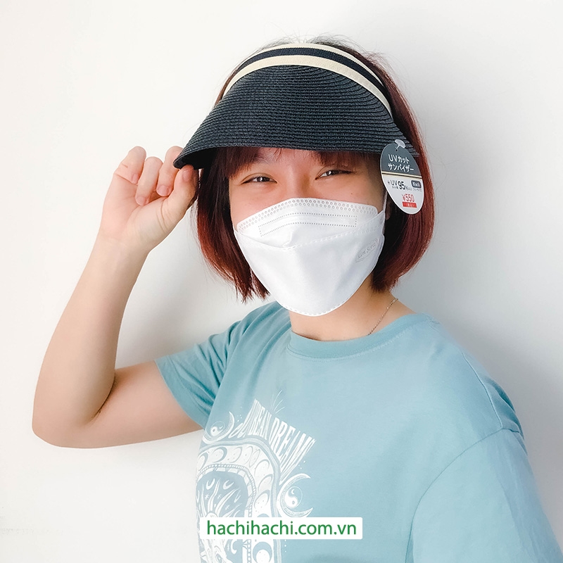 Nón hở đầu chống tia UV >95% (Đen) thương hiệu MATSUNO INDUSTRY