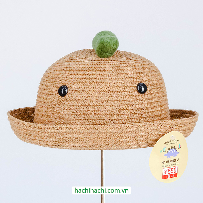 Nón rộng vành chống nắng cho bé hình khủng long (Nhiều mẫu)-Giao mẫu ngẫu nhiên thương hiệu MATSUNO INDUSTRY
