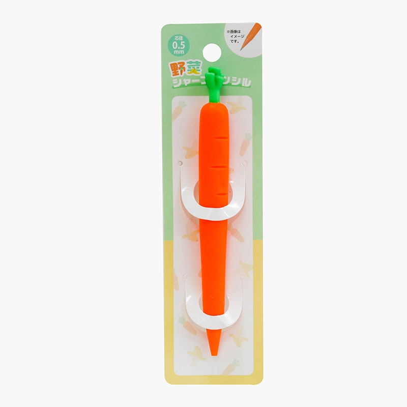 Bút chì bấm 0.5mm hình rau củ trái cây (Nhiều mẫu)-Giao mẫu ngẫu nhiên thương hiệu MATSUNO INDUSTRY