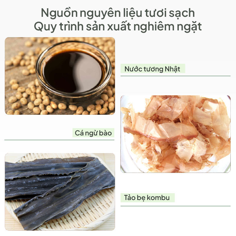 Nước tương súp ăn mì Nhật Yamagen 1L thương hiệu YAMAGEN JOUZOU