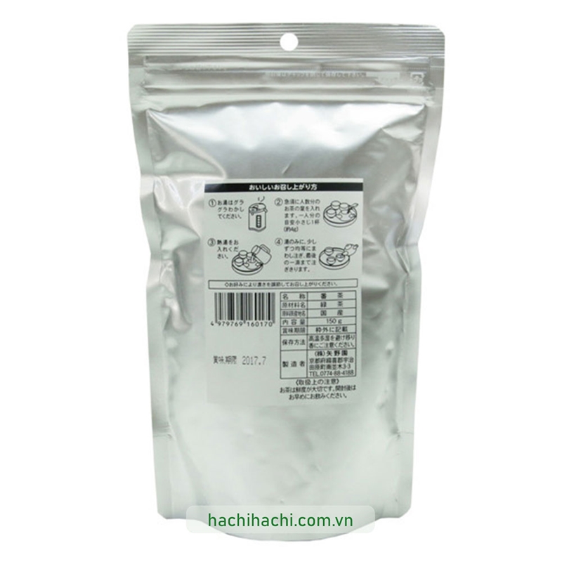 Trà xanh Bancha Yanoen 120g thương hiệu YANOEN