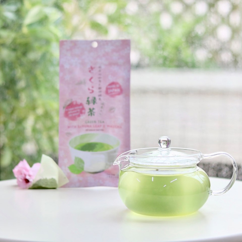 Trà xanh Sakura Matcha Nhật Bản 24g (3g x 8 túi lọc)  thương hiệu KANES SEICHA
