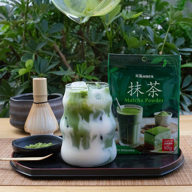 Bột trà xanh Matcha Nhật Bản Kanes Nhật Bản 50g thương hiệu KANES SEICHA