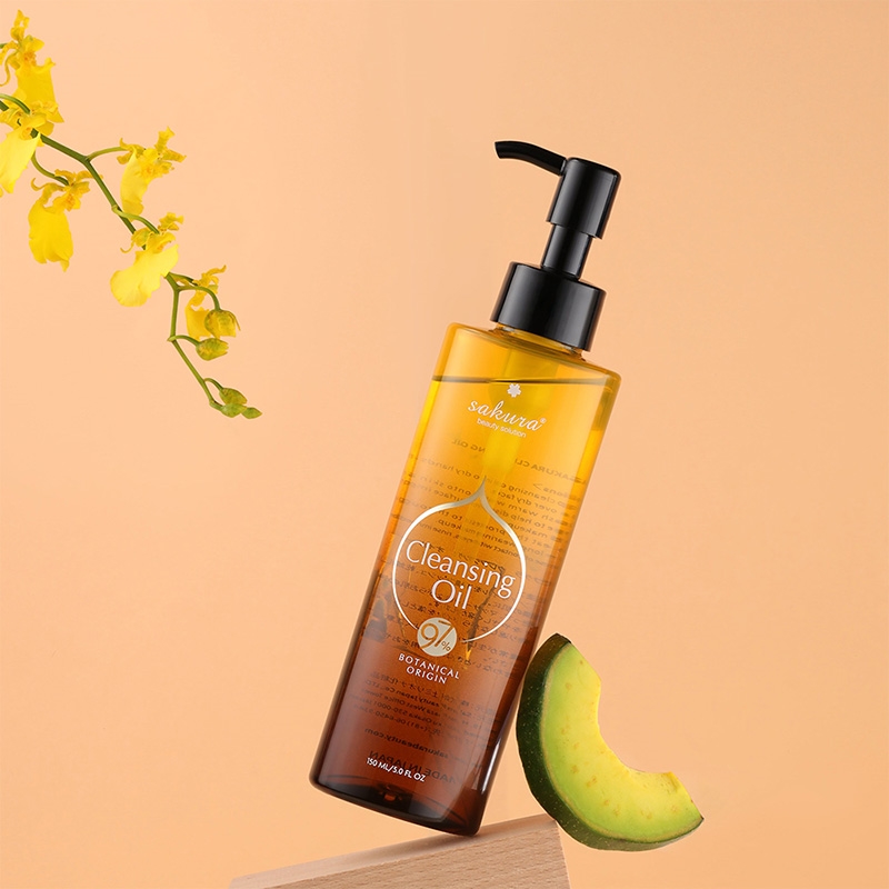 Dầu tẩy trang giúp làm sạch da Sakura Cleansing Oil 150ml thương hiệu 
