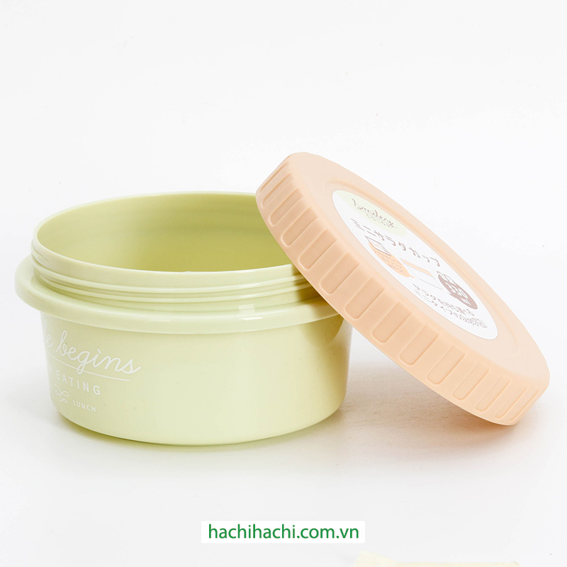 Hộp nhựa đựng thực phẩm 330ml, dùng được lò vi sóng (Nhiều mẫu)-Giao mẫu ngẫu nhiên thương hiệu NAKANO