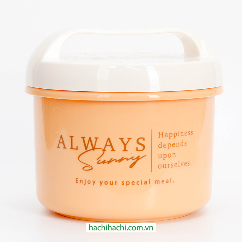 Hộp nhựa đựng thực phẩm 700ml, dùng được lò vi sóng (Nhiều mẫu)-Giao mẫu ngẫu nhiên thương hiệu NAKANO