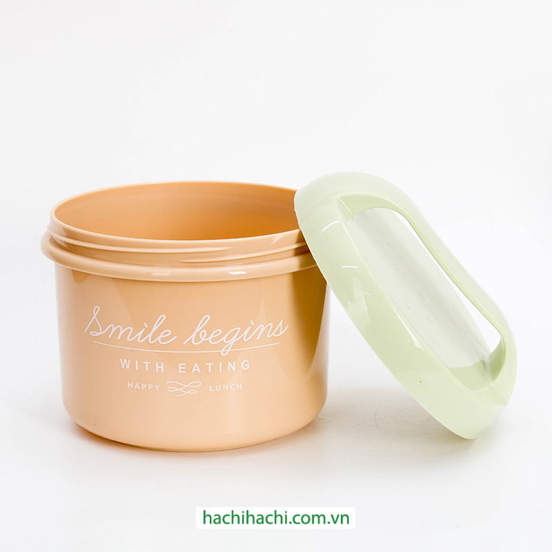 Hộp nhựa đựng thực phẩm 700ml, dùng được lò vi sóng (Nhiều mẫu)-Giao mẫu ngẫu nhiên thương hiệu NAKANO